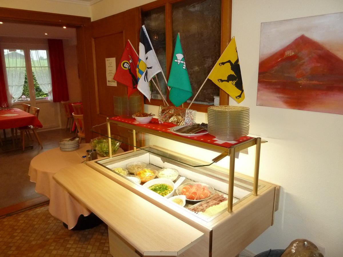 Hotel Restaurant Sunnmatt Aeschi Bei Spiez エクステリア 写真